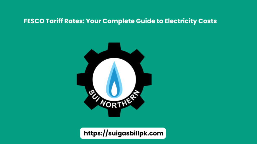 FESCO Tariff Rates: Your Complete Guide to Electricity Costs