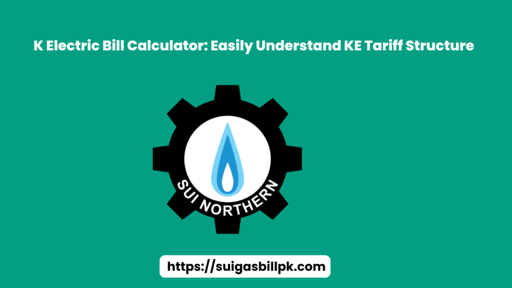 K Electric Bill Calculator: Easily Understand KE Tariff Structure