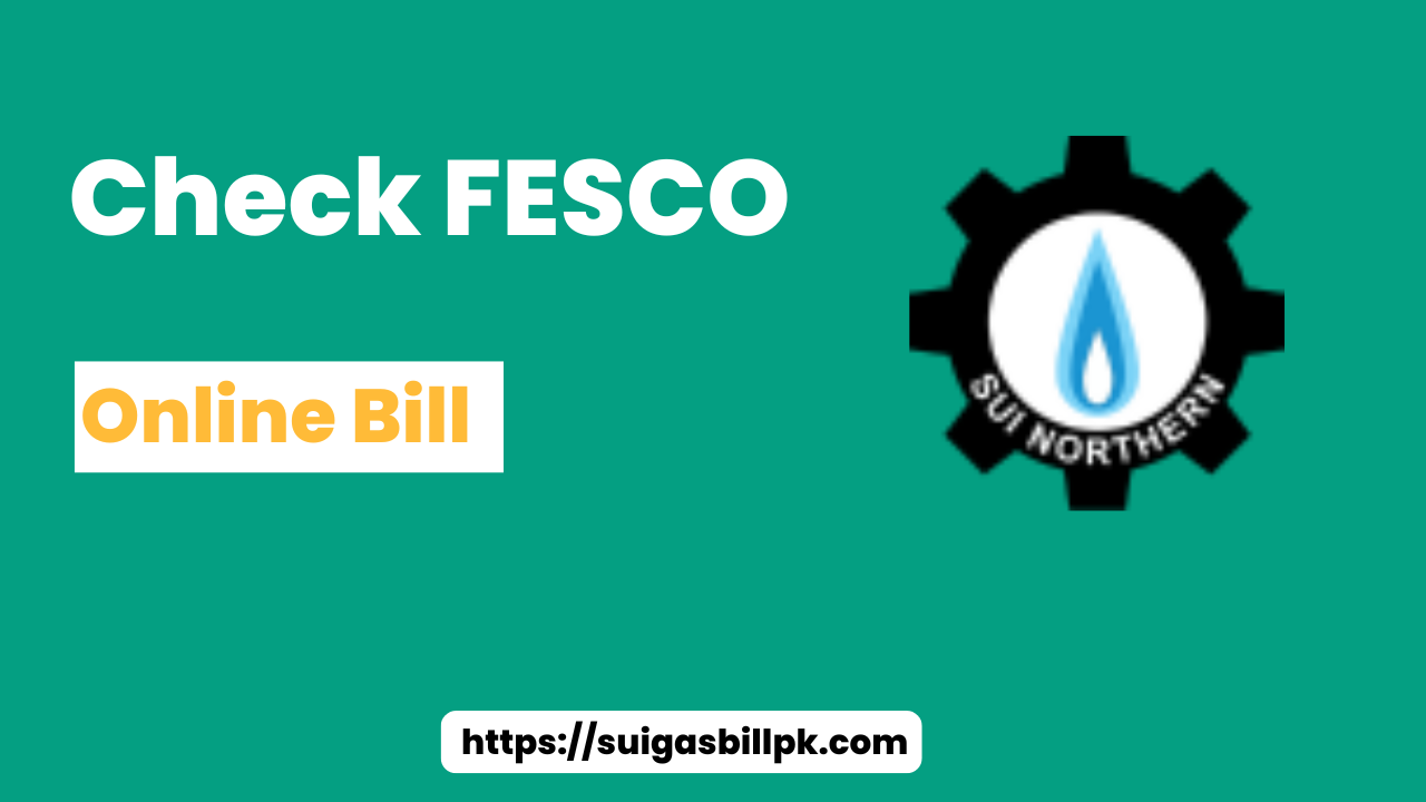 FESCO Online Bill