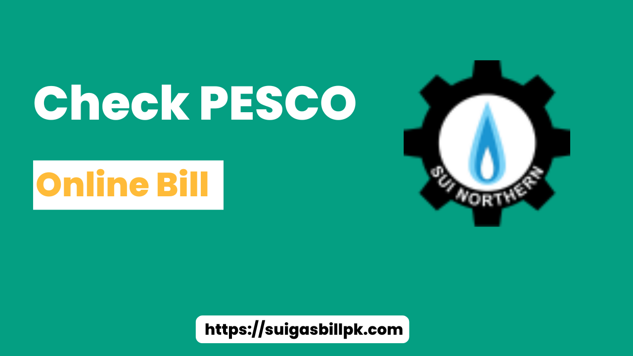 PESCO Online Bill